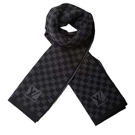 louis vuitton black scarf mens|louis vuitton pashmina.